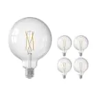 Multipack 5x Calex Smart Tuya Wifi E27 Globe Filament 7.5W 1055lm - 818-830 Tunable White | Dimmable - Replaces 75W 