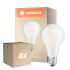 Multipack 4x Ledvance  Classic LED E27 Pear Filament Frosted 24W 3452lm - 827 Extra Warm White | Replaces 200W