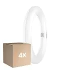 Multipack 4x Osram LED Tube T9 Circular (EM/Mains) 11W 1320lm - 840 Cool White | Replaces 22W