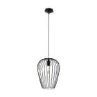 Eglo Pendant Newtown Steel Black | IP20 - Suitable for 1x E27 