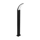 Eglo Pedestal Lamp Fiumicino Outdoor Aluminium Black 11.5W 1200lm - 830 Warm White
