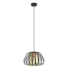 Eglo Pendant Encinitos Black, Gold | Suitable for E27