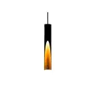 Eglo Pendant Barbotto Steel Black, Gold 4.5W 345lm - 830 Warm White | Suitable for GU10
